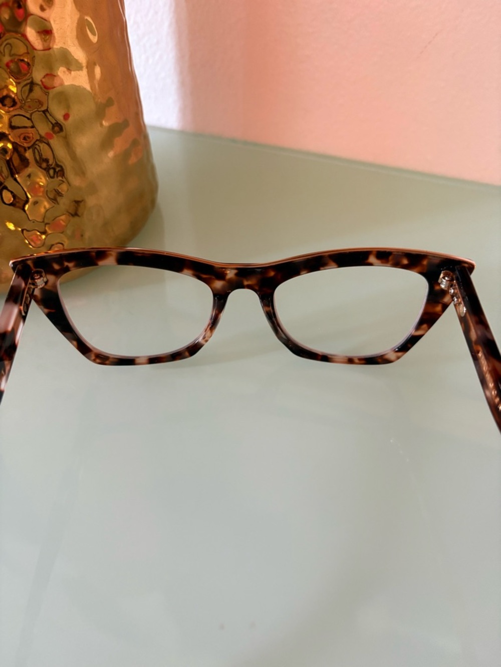 Dita- Tortoiseshell Cat-Eye Glasses with Original Case - Picture 14 of 15